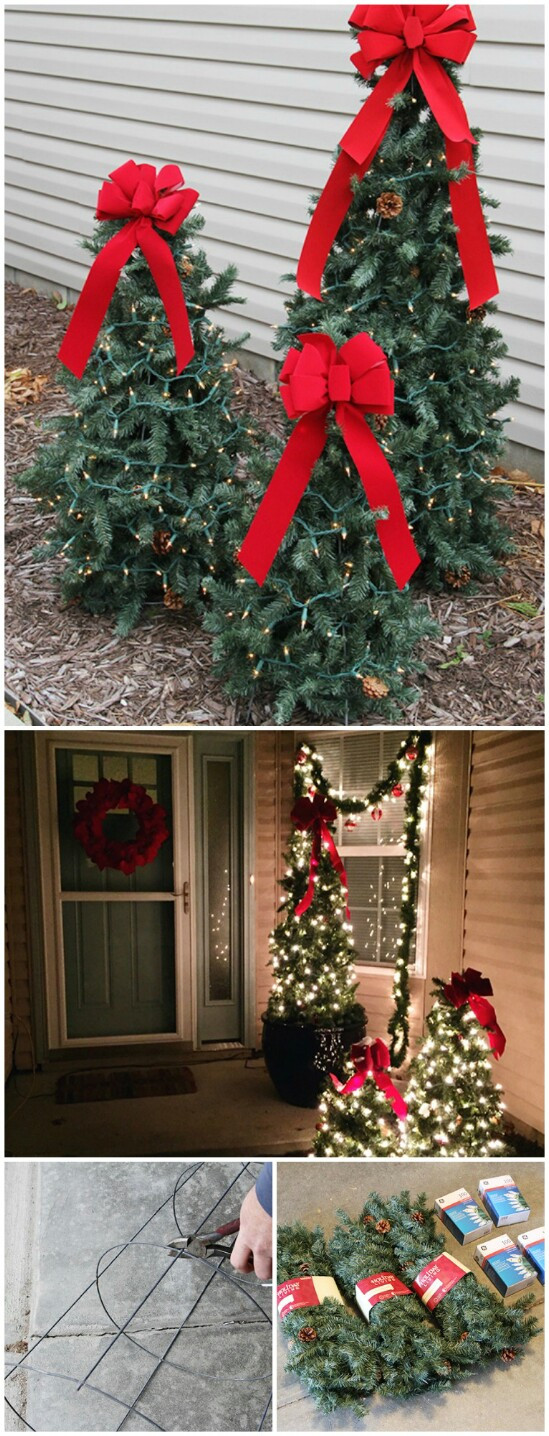 Outdoor Christmas Decorations Diy
 20 Impossibly Creative DIY Outdoor Christmas Decorations
