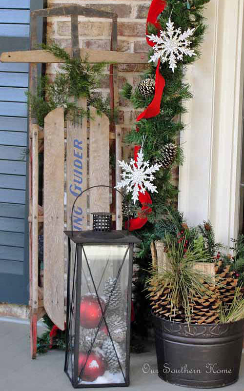 Outdoor Christmas Decorations Diy
 DIY Outdoor Christmas Decorating