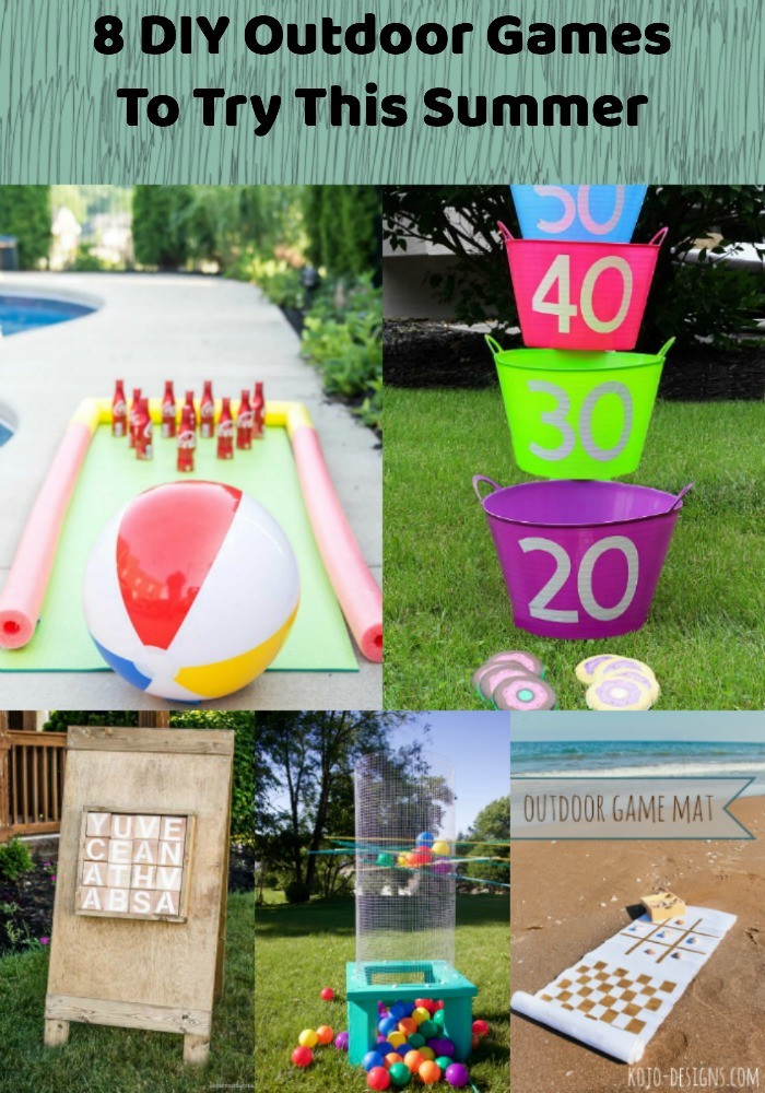 Outdoor DIY Games
 DIY Outdoor Games You Have To Try This Summer Resin Crafts