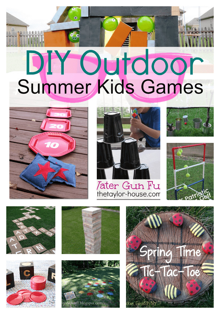 Outdoor DIY Games
 DIY Outdoor Games For Kids Princess Pinky Girl