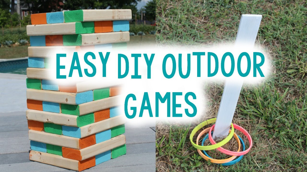 Outdoor DIY Games
 DIY OUTDOOR GAMES FOR SUMMER