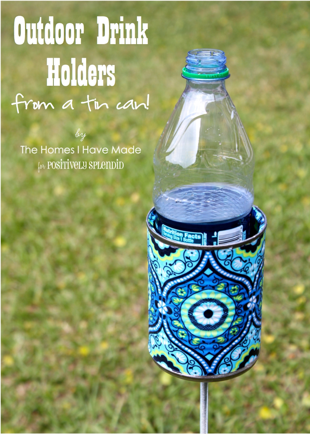 Outdoor Drink Holders DIY
 Kreations Done By Hand DIY Outdoor Drink Holder Tutorial
