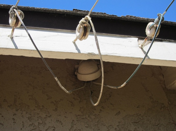 Outdoor Electrical Wire Above Ground
 What Is This Called Overhead Power To Detached Garage