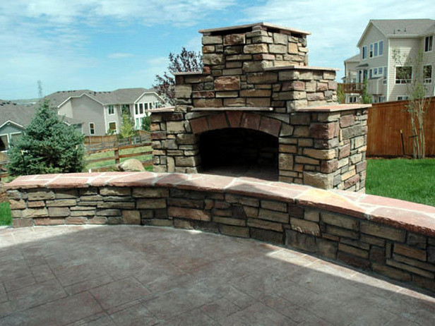 Outdoor Fireplace DIY
 How to Build an Outdoor Stacked Stone Fireplace