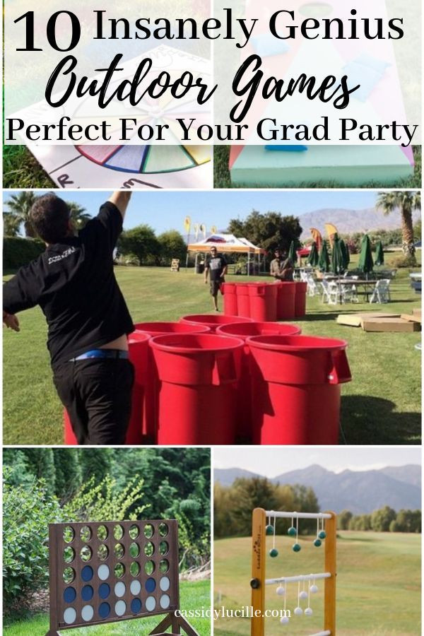 Outdoor Graduation Party Game Ideas
 10 Graduation Party Games Perfect for Outdoor Grad Parties