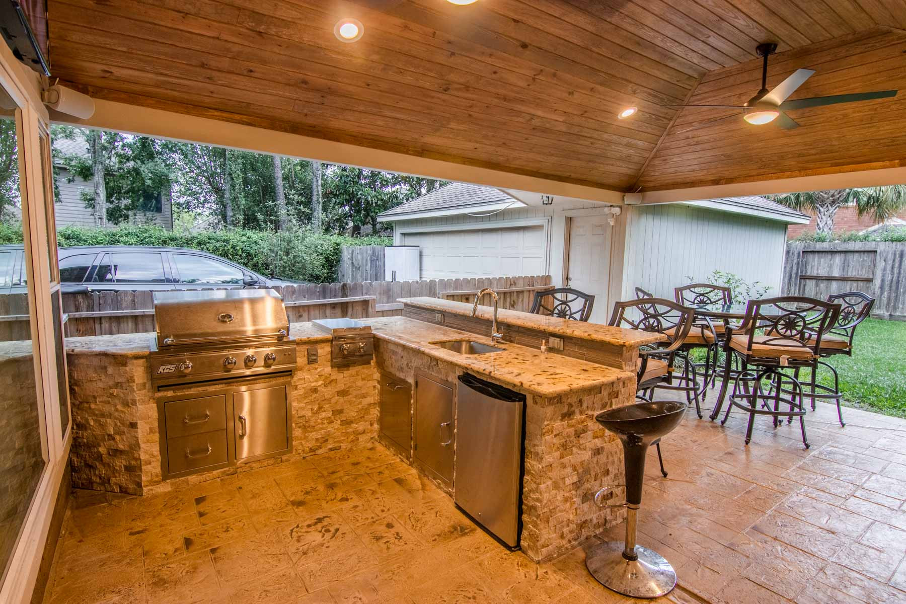 Outdoor Kitchen And Patio
 Outdoor Kitchens HHI Patio Covers Houston