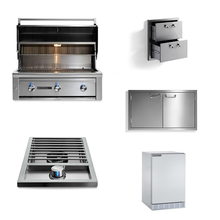 Outdoor Kitchen Appliances Packages
 Sedona by Lynx L600 Built in Outdoor Kitchen Appliance Package