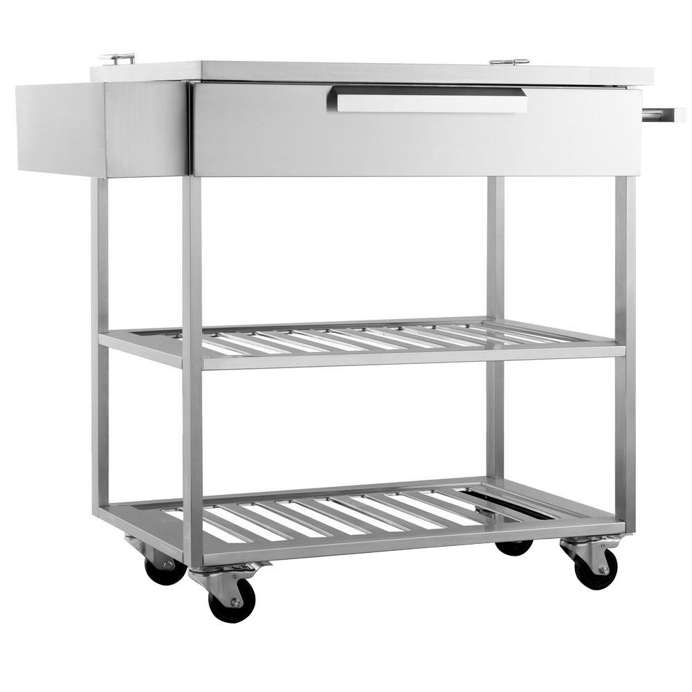 Outdoor Kitchen Cart
 NewAge Products Stainless Steel Classic 32x33 6x24 in