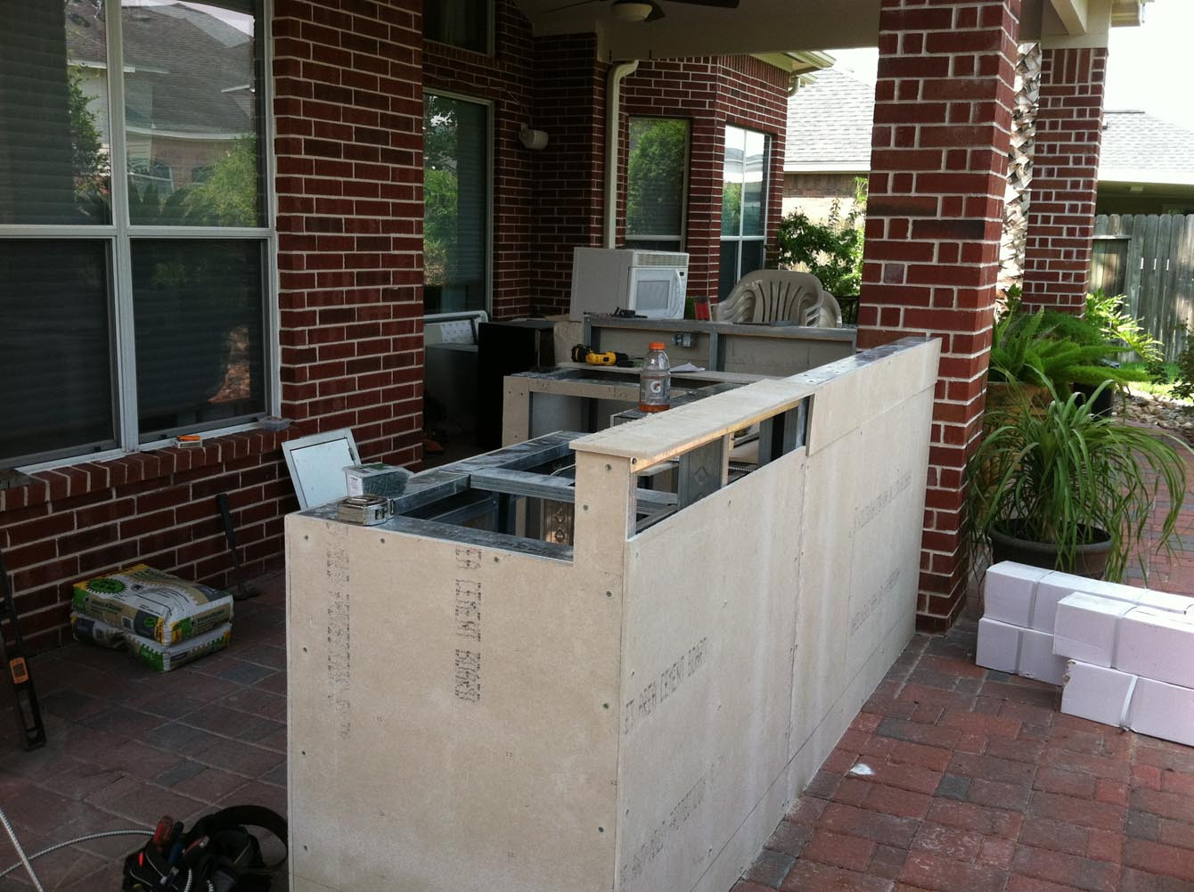 Outdoor Kitchen Cover
 Patio Cover Outdoor Kitchen HHI Patio Covers
