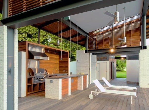 Outdoor Kitchen Deck
 Top 60 Best Outdoor Kitchen Ideas Chef Inspired Backyard