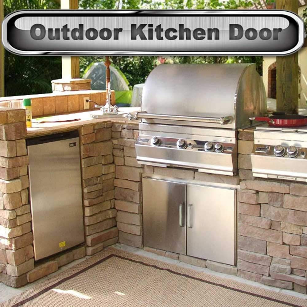 Outdoor Kitchen Doors
 Seeutek Outdoor Kitchen Doors BBQ Access Door 31W x 24H