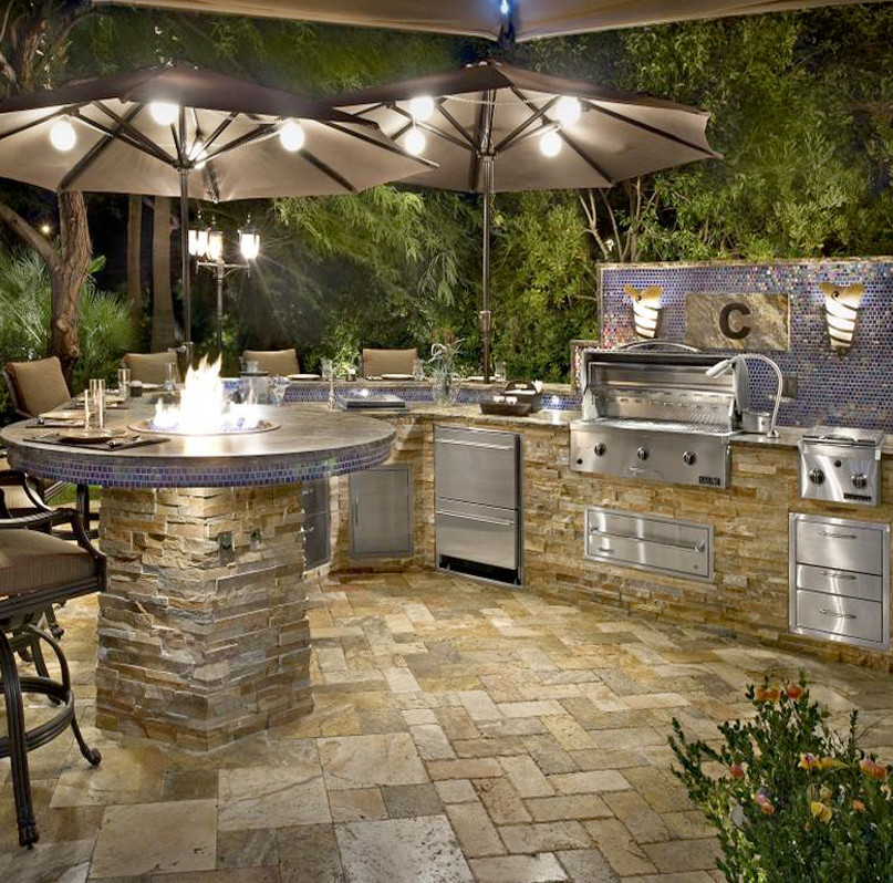 Outdoor Kitchen Grill
 Custom Outdoor Kitchens Palm Beach