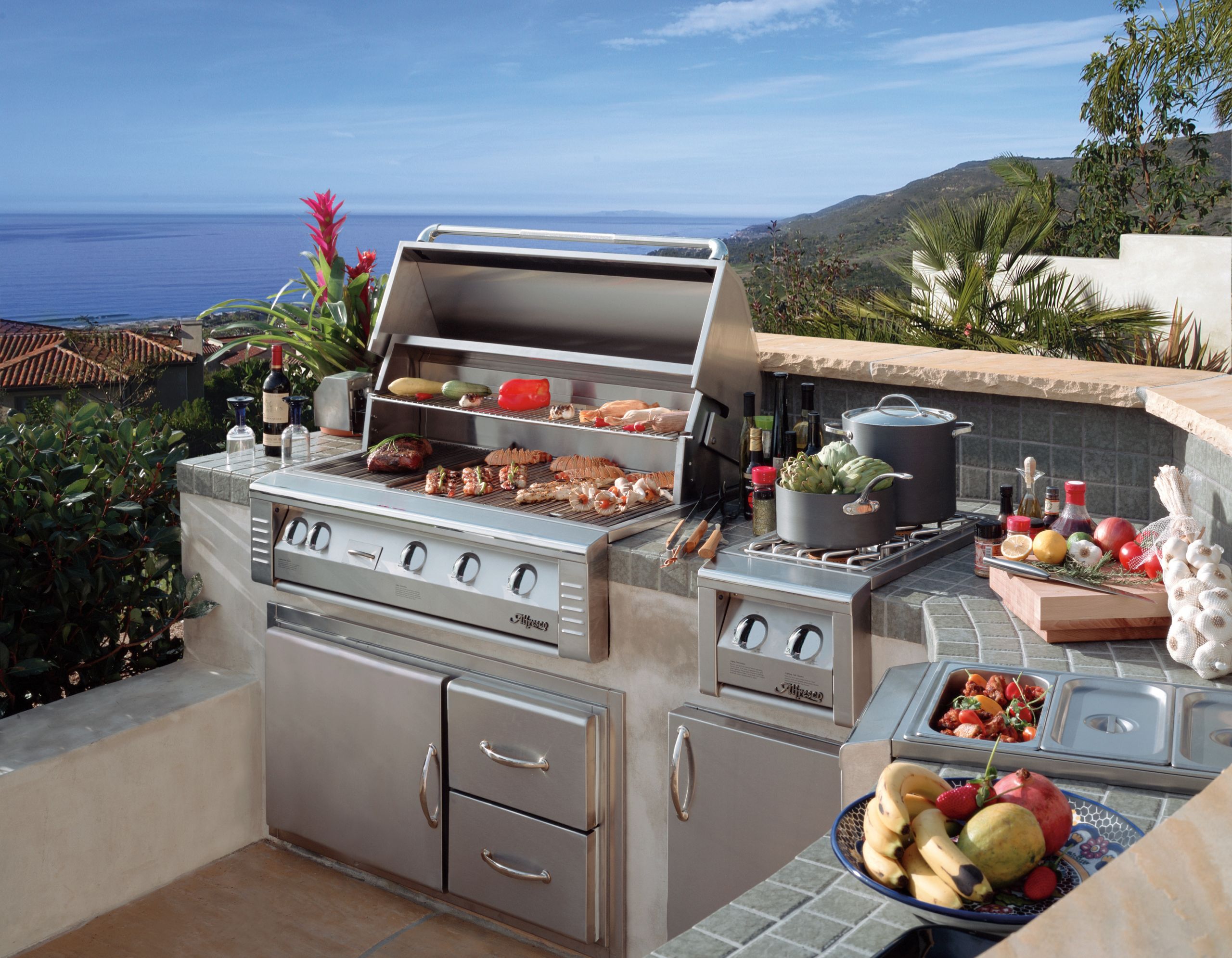 Outdoor Kitchen Grill
 Barbecue Islands Las Vegas Outdoor Kitchen