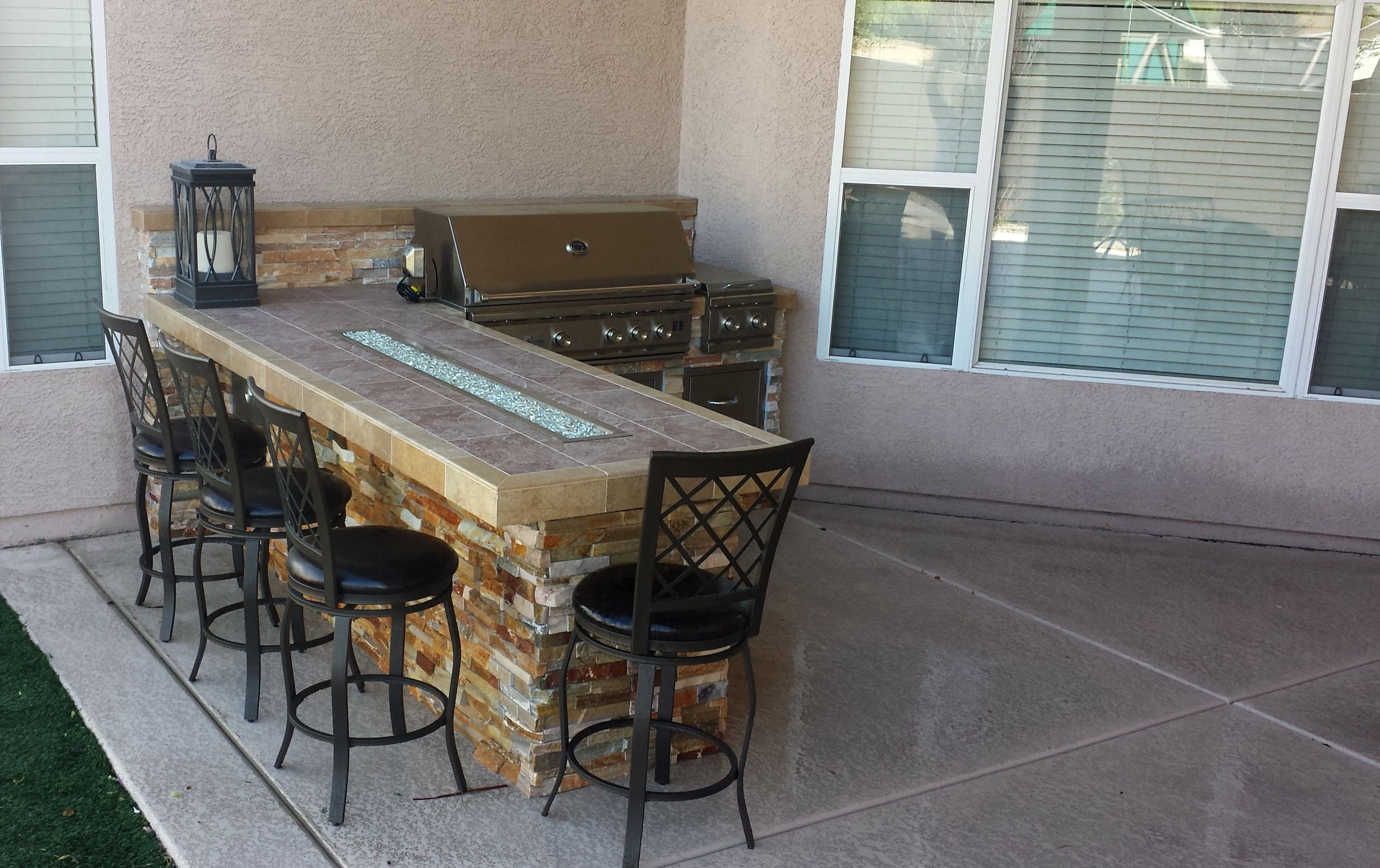 Outdoor Kitchen Grill Island
 Barbecue Islands Las Vegas Outdoor Kitchen