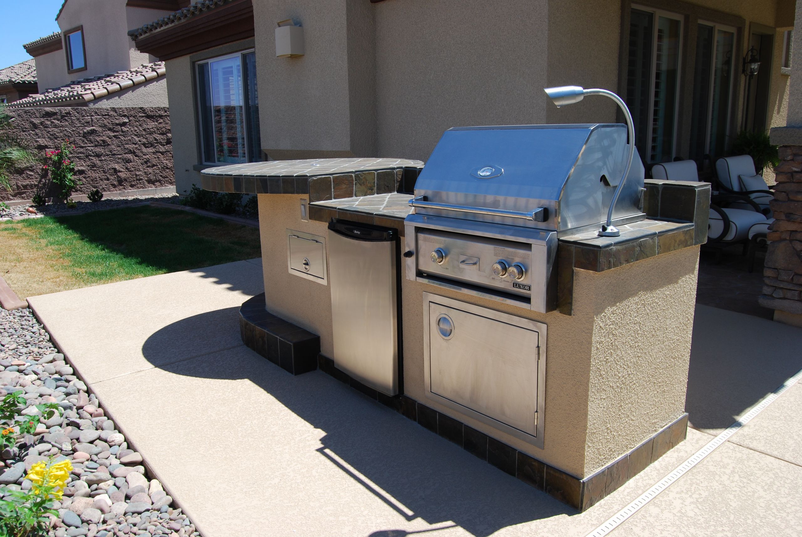 Outdoor Kitchen Grill Island
 Barbecue Islands Las Vegas Outdoor Kitchen