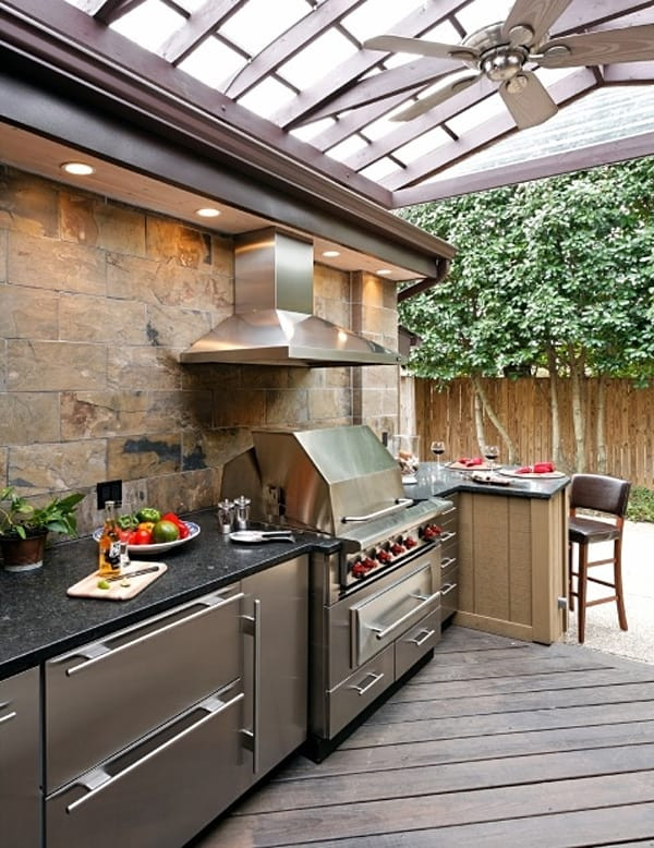 Outdoor Kitchen Ideas
 70 Awesomely clever ideas for outdoor kitchen designs