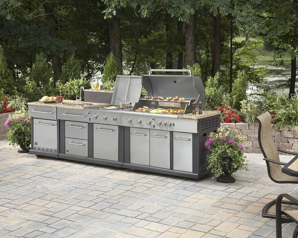 Outdoor Kitchen Kit Lowes
 Lowe s on Oasis in 2019