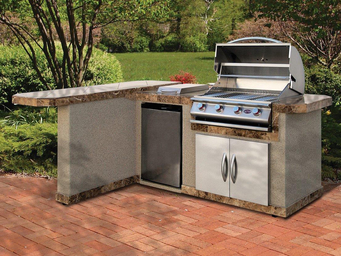 Outdoor Kitchen Kits
 Cal Flame LBK 830 Outdoor Kitchen Kit