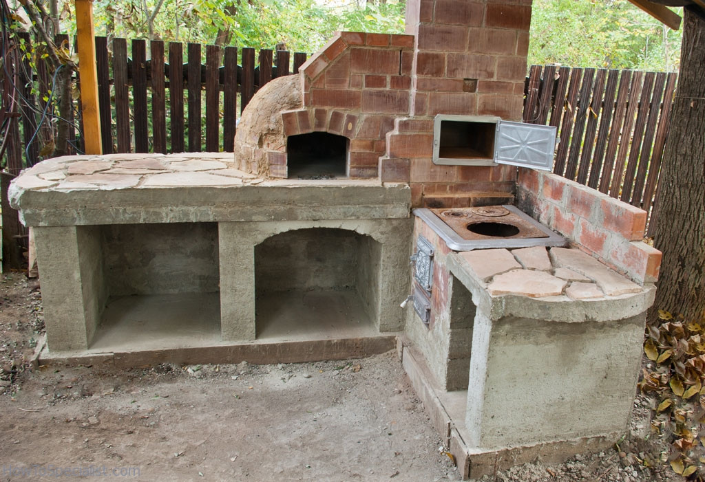 Outdoor Kitchen Oven
 Pizza oven free plans