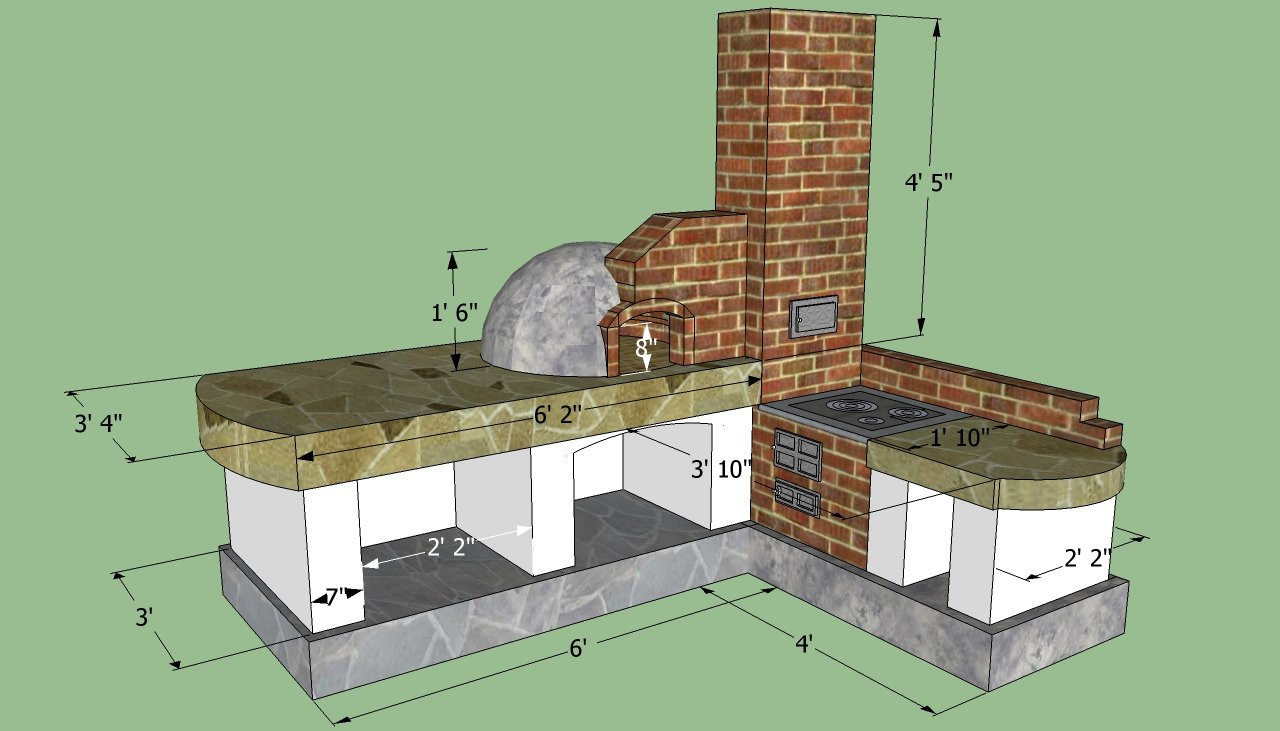 Outdoor Kitchen Plans Free
 How to build a outdoor kitchen