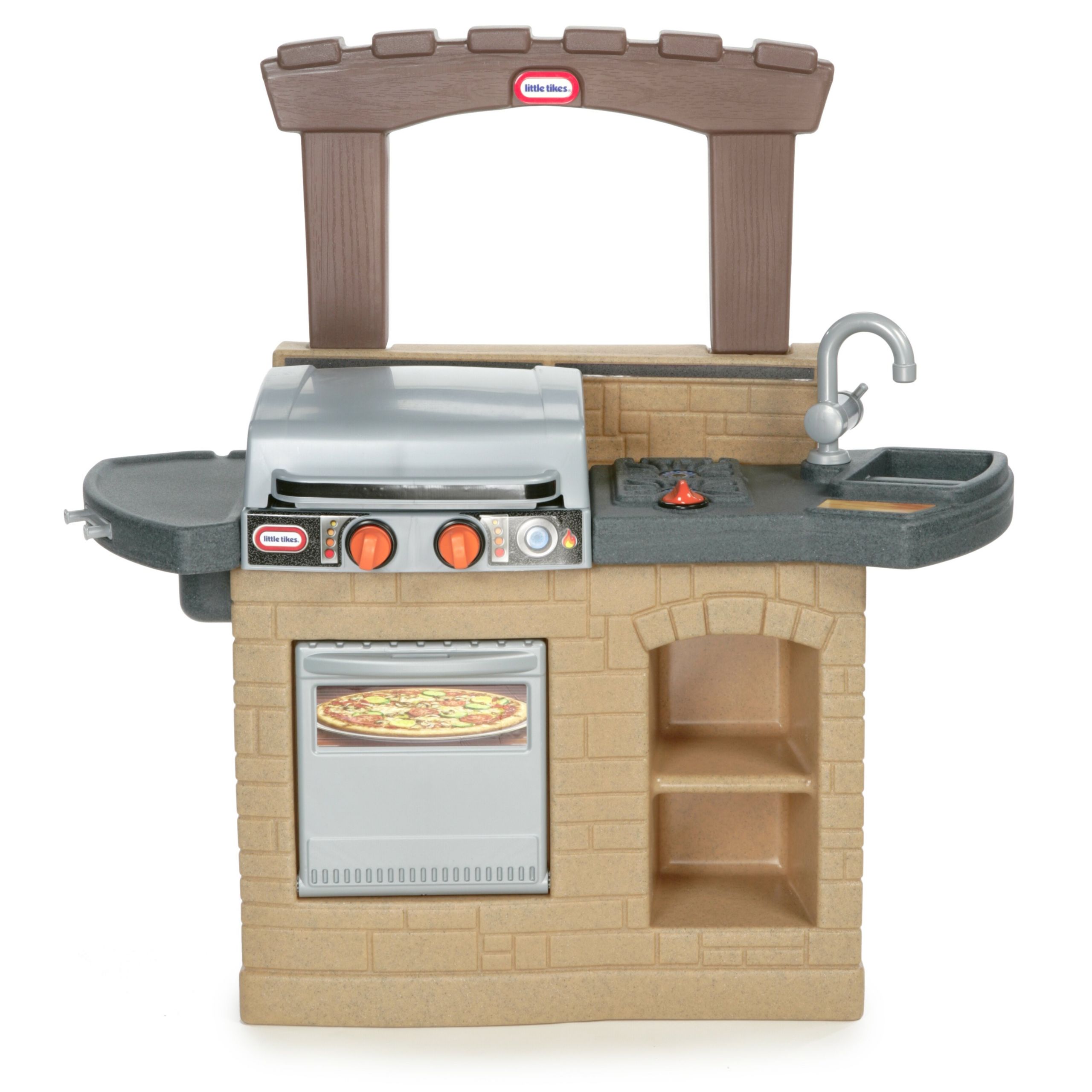 Outdoor Kitchen Set
 Little Tikes Cook n Play Outdoor BBQ™ Kitchen Set