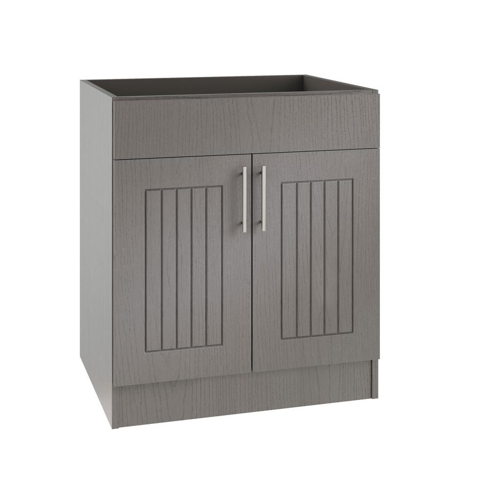Outdoor Kitchen Sink Cabinet
 WeatherStrong Assembled 36x34 5x24 in Naples Island Sink