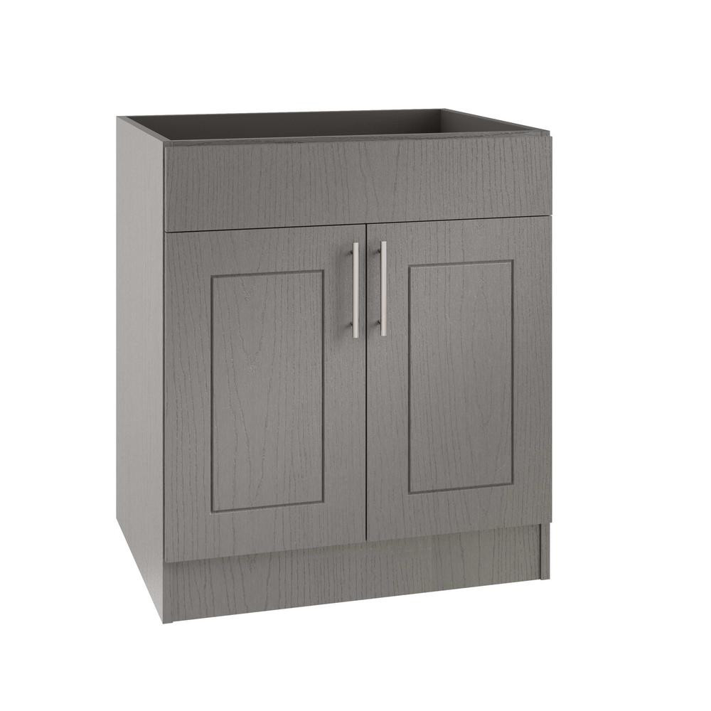 Outdoor Kitchen Sink Cabinet
 WeatherStrong Assembled 30x34 5x24 in Palm Beach Island