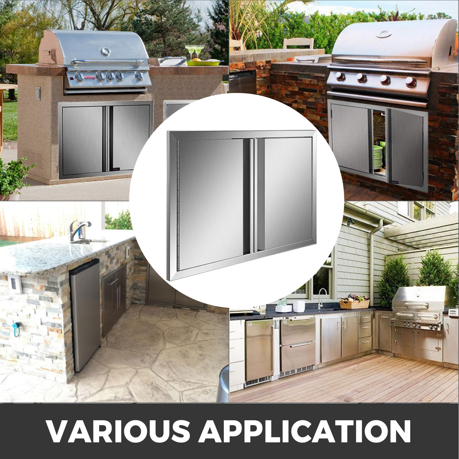 Outdoor Kitchen Stainless Doors
 BBQ Access Door Outdoor Kitchen Doors Stainless Steel