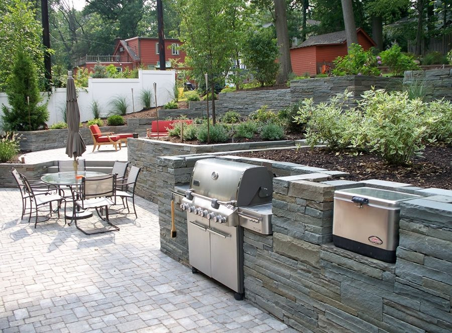 Outdoor Kitchen Stone Veneer
 Stone Veneer for Outdoor Kitchens Landscaping Network
