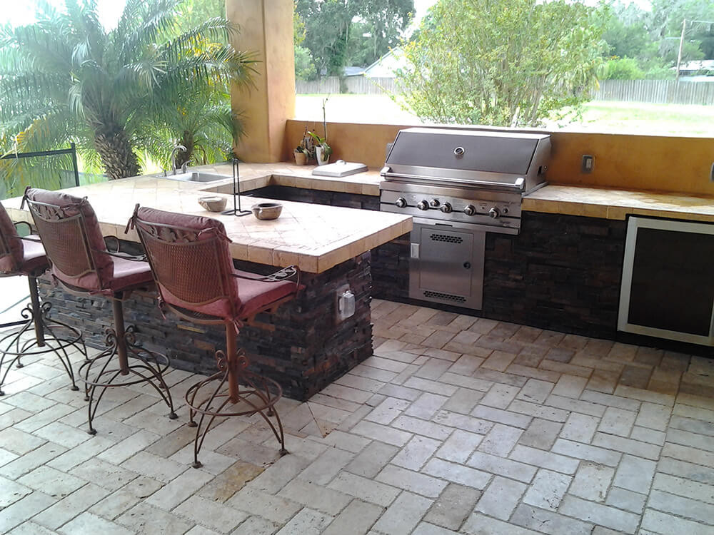 Outdoor Kitchen Tampa
 Tampa Outdoor Kitchen pany Outdoor Fireplaces