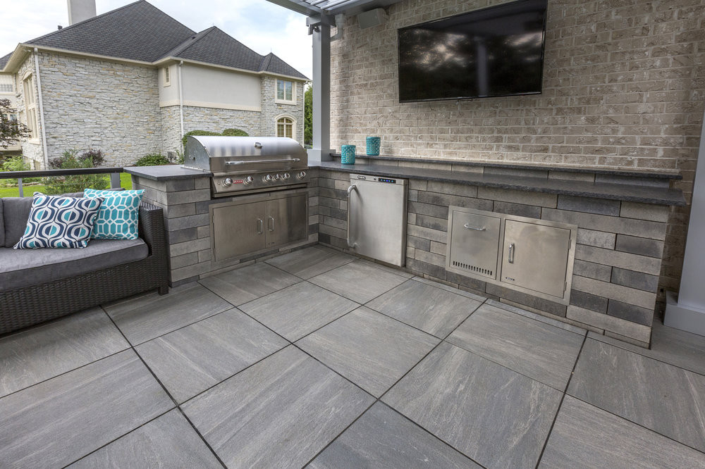 Outdoor Kitchen Tile
 Enhance Your Patio Design with Porcelain Tiles from Our
