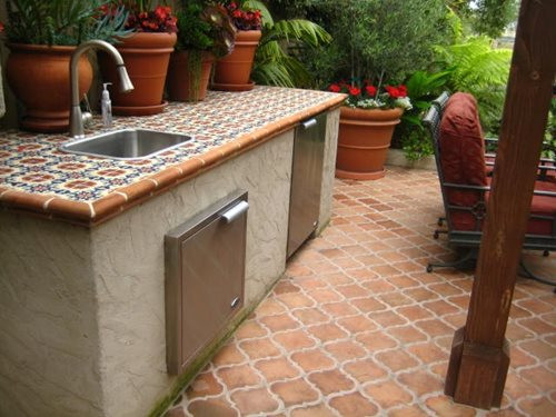 Outdoor Kitchen Tile
 Selecting Outdoor Tile Landscaping Network