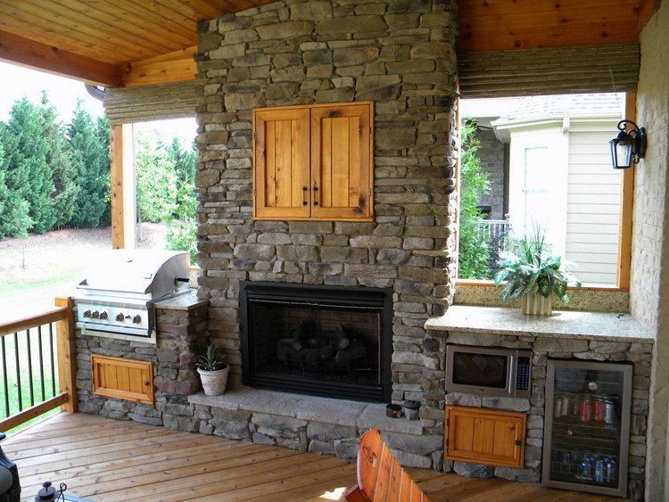 Outdoor Kitchen With Fireplace
 Design Diva Home Staging & Design Pool Plans Outdoor