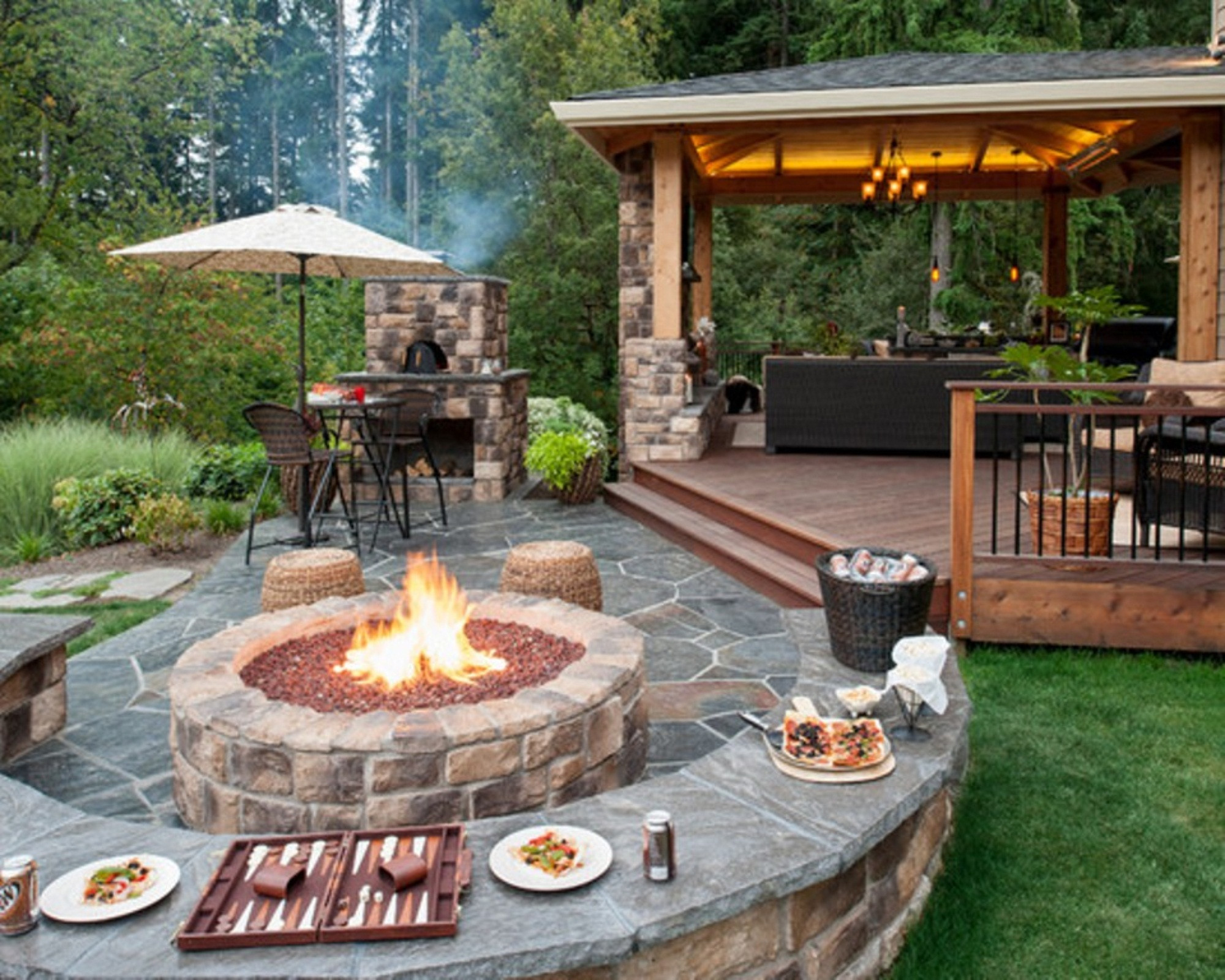Outdoor Kitchen With Fireplace
 Upgrade Your Backyard with an Outdoor Kitchen