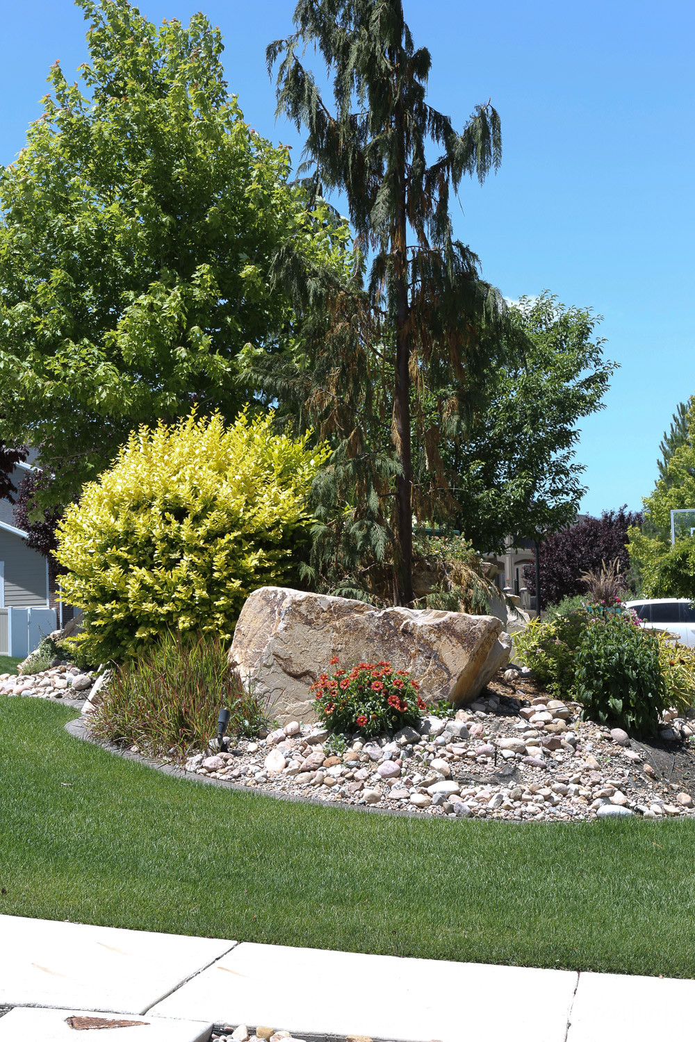 Outdoor Landscape With Rocks
 Tips for Landscaping with Rocks and Boulders