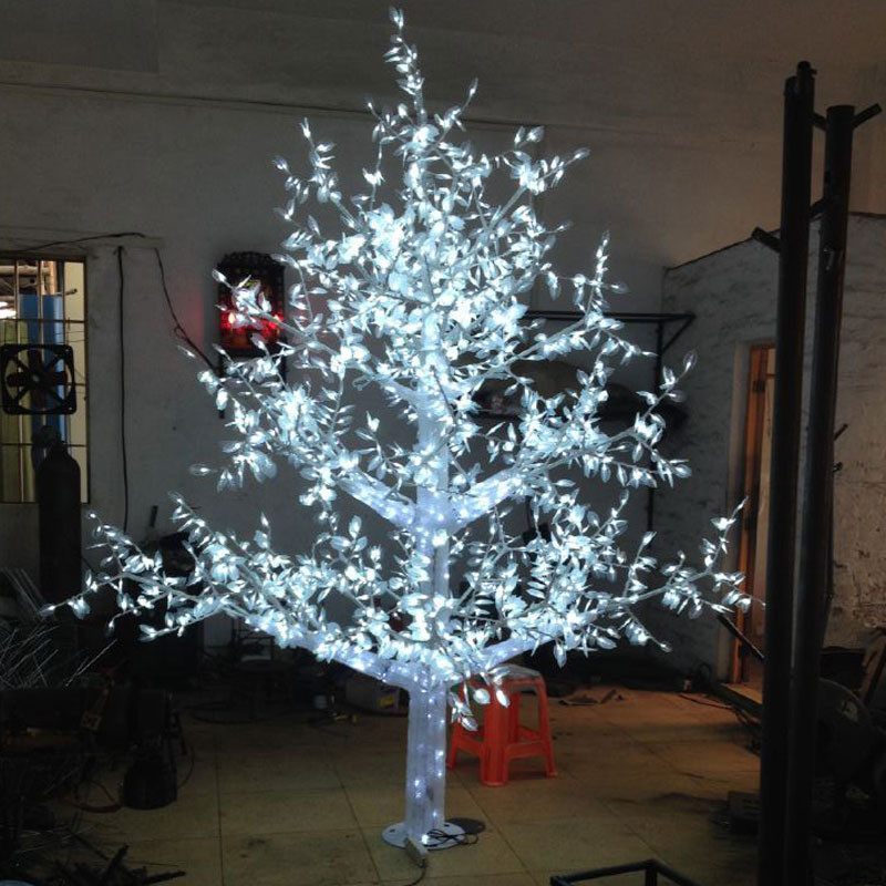Outdoor Led Christmas Trees
 2 8Meter 2880LED white color outdoor christmas lights tree