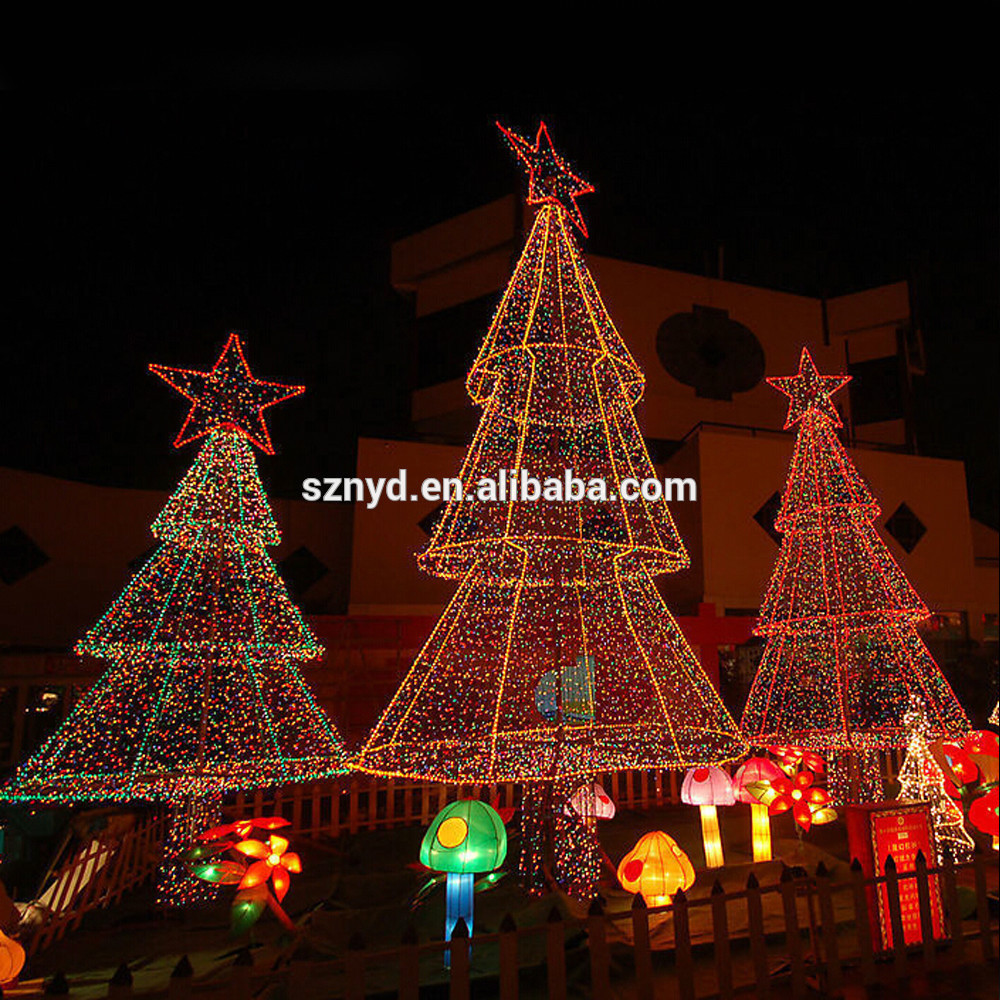 Outdoor Led Christmas Trees
 2015 Giant Christmas Tree For Outdoor Decorations