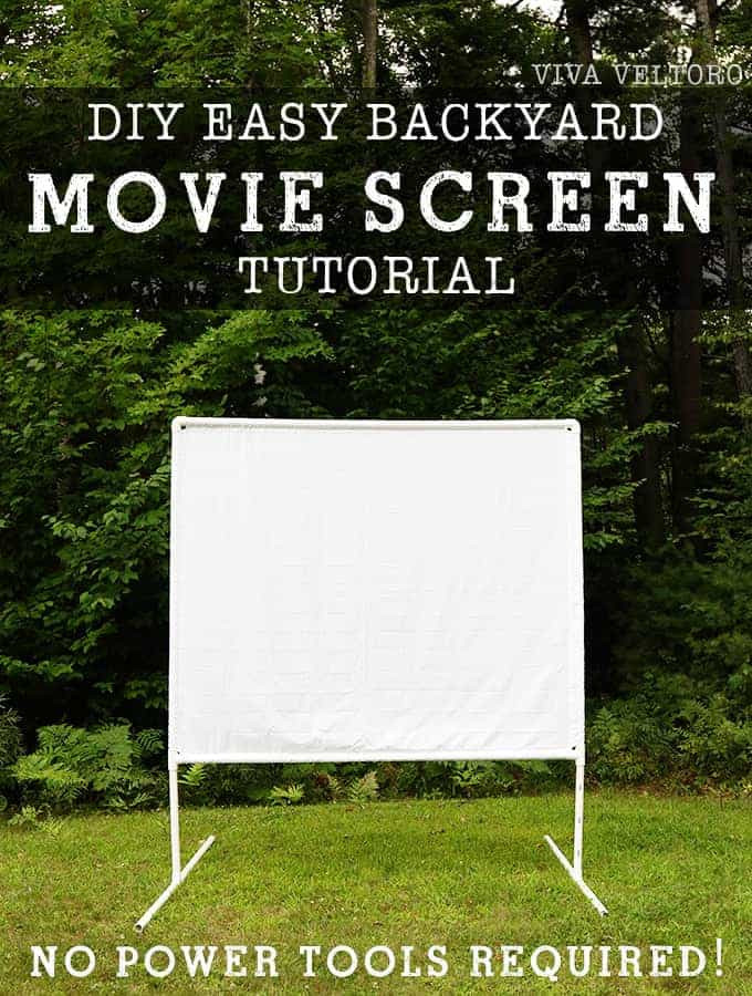 Outdoor Movie Screen DIY
 DIY Outdoor Movie Screen Tutorial
