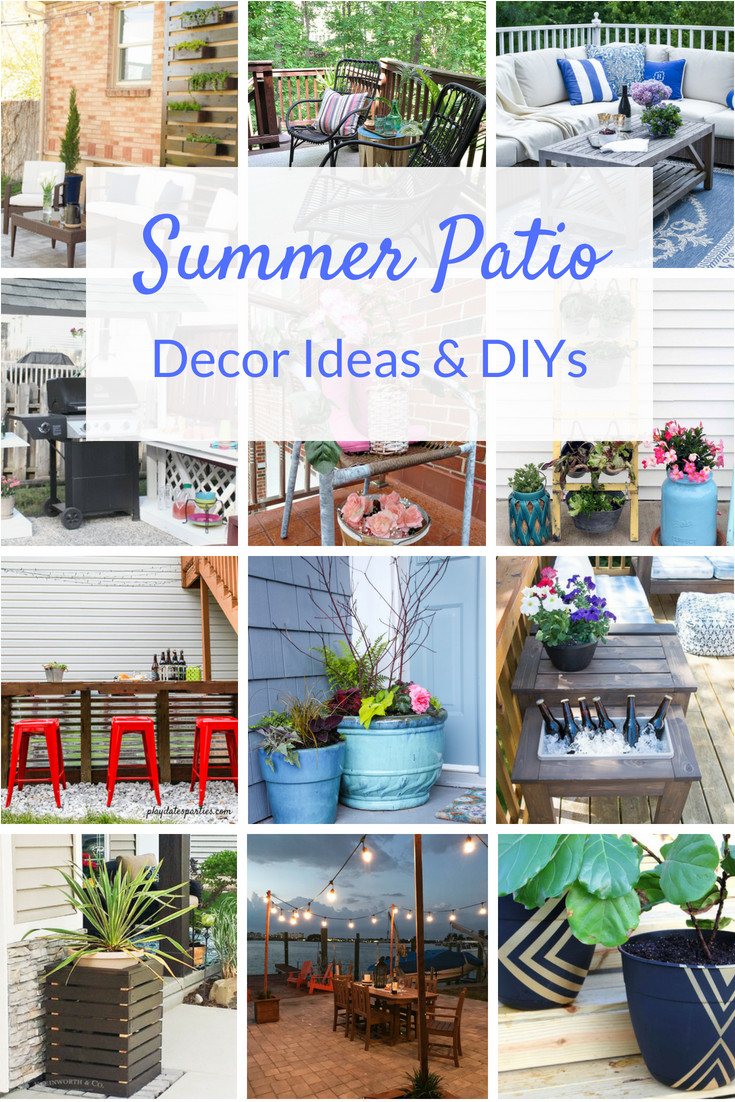 Outdoor Patio Ideas DIY
 DIY Patio Ideas two purple couches