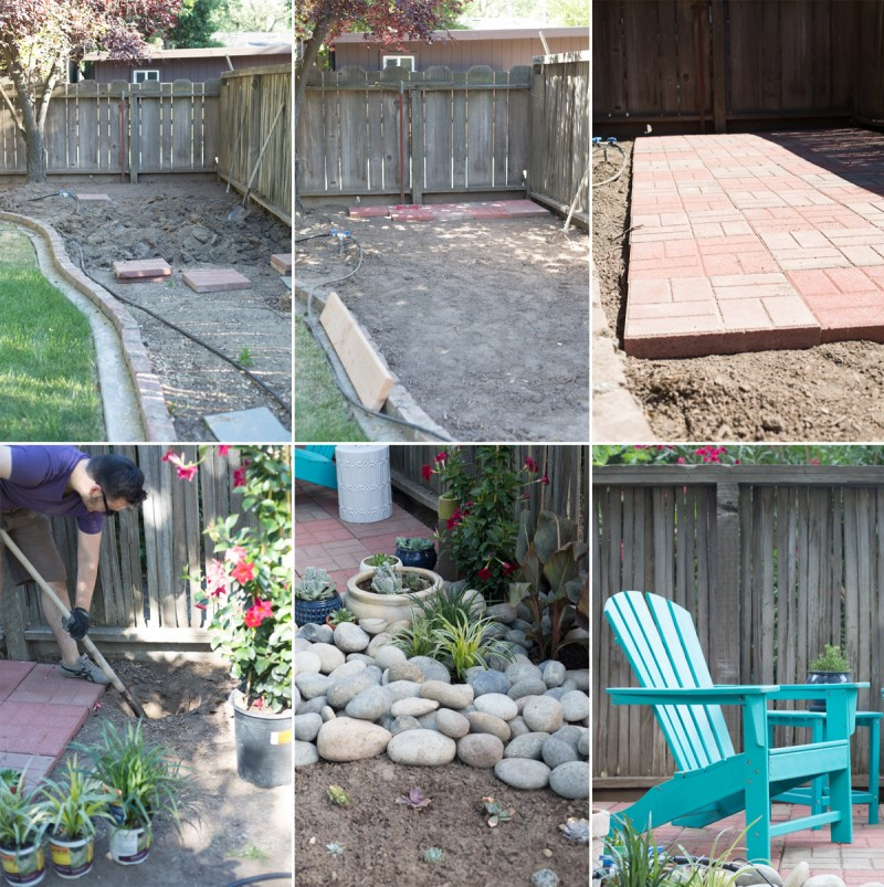 Outdoor Patio Ideas DIY
 DIY Backyard Patio Lovely Indeed