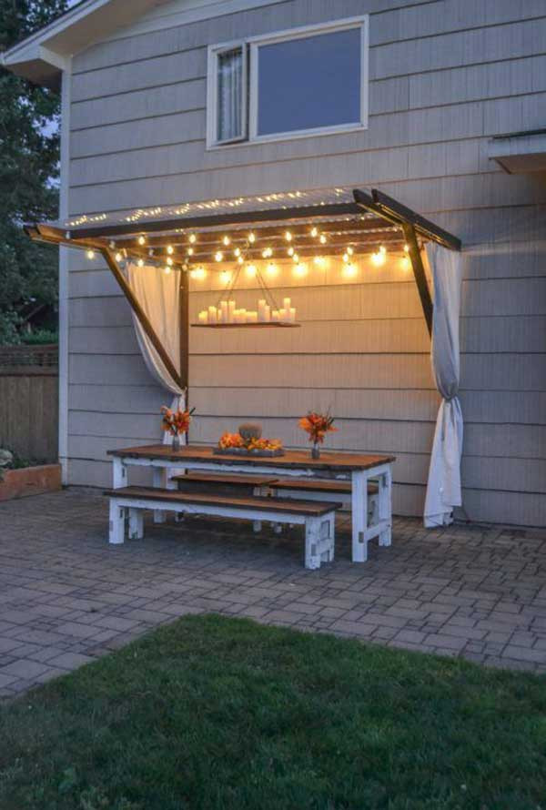 Outdoor Patio Ideas DIY
 Top 28 Ideas Adding DIY Backyard Lighting for Summer