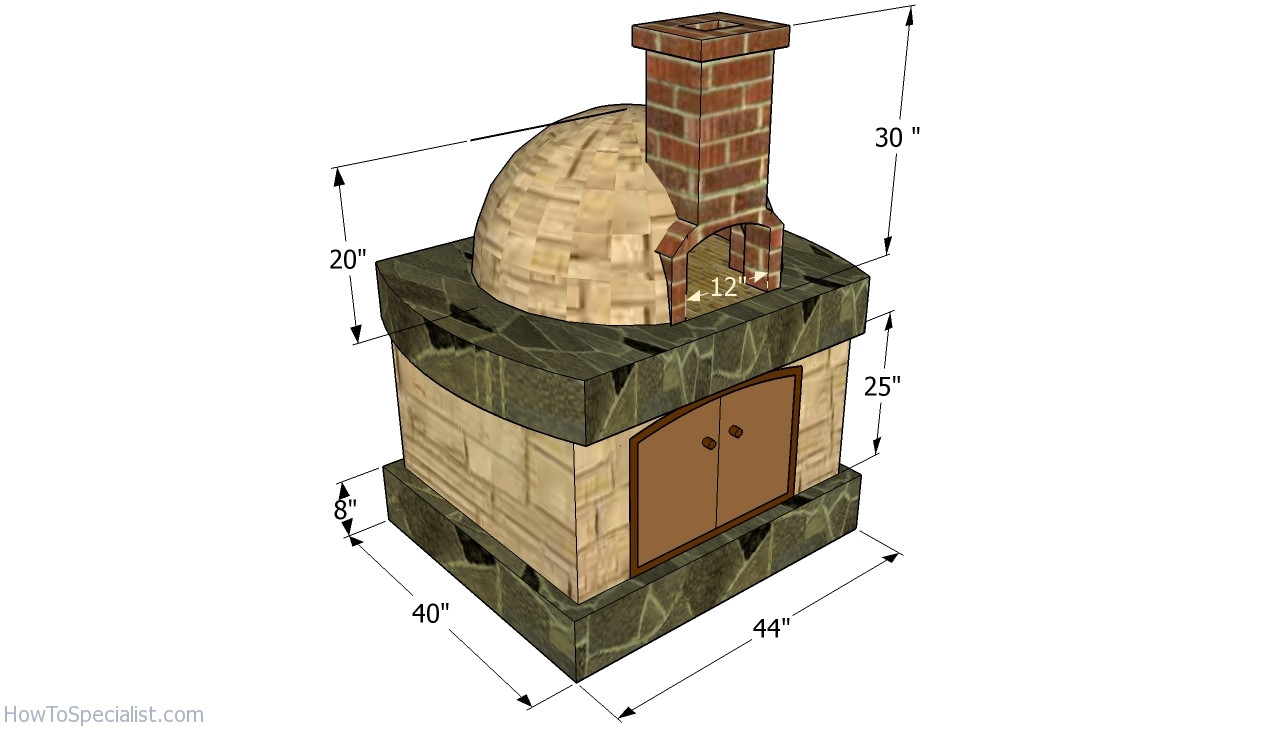 Outdoor Pizza Oven Plans DIY
 Pizza oven free plans
