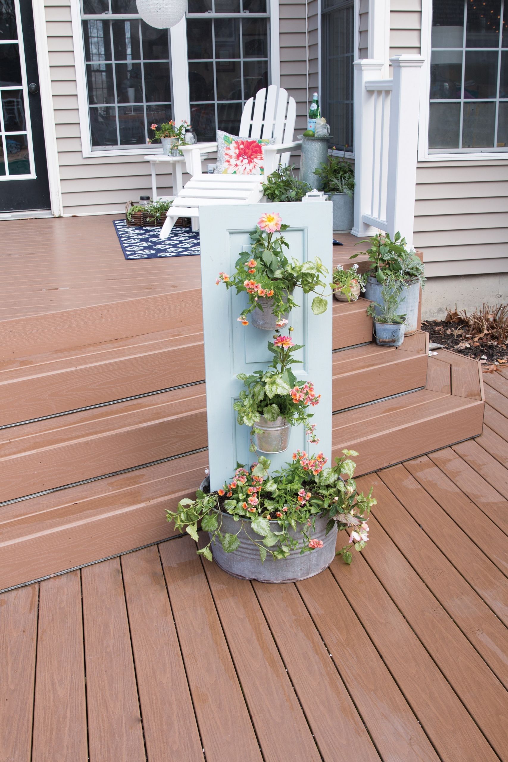 Outdoor Planter DIY
 Three Tiered Outdoor Planter · Extract from DIY Rustic