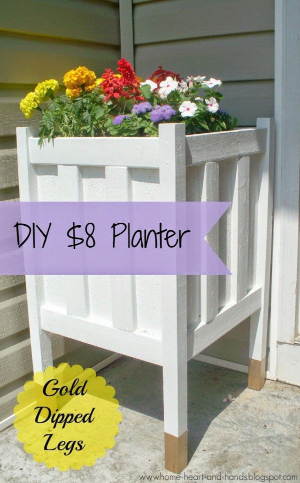 Outdoor Planter DIY
 15 DIY Planter Ideas for your Spring Garden DIY Planters