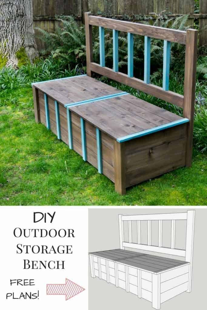 Outdoor Storage Bench DIY
 DIY Storage Bench IGBuilders Challenge The Handyman s