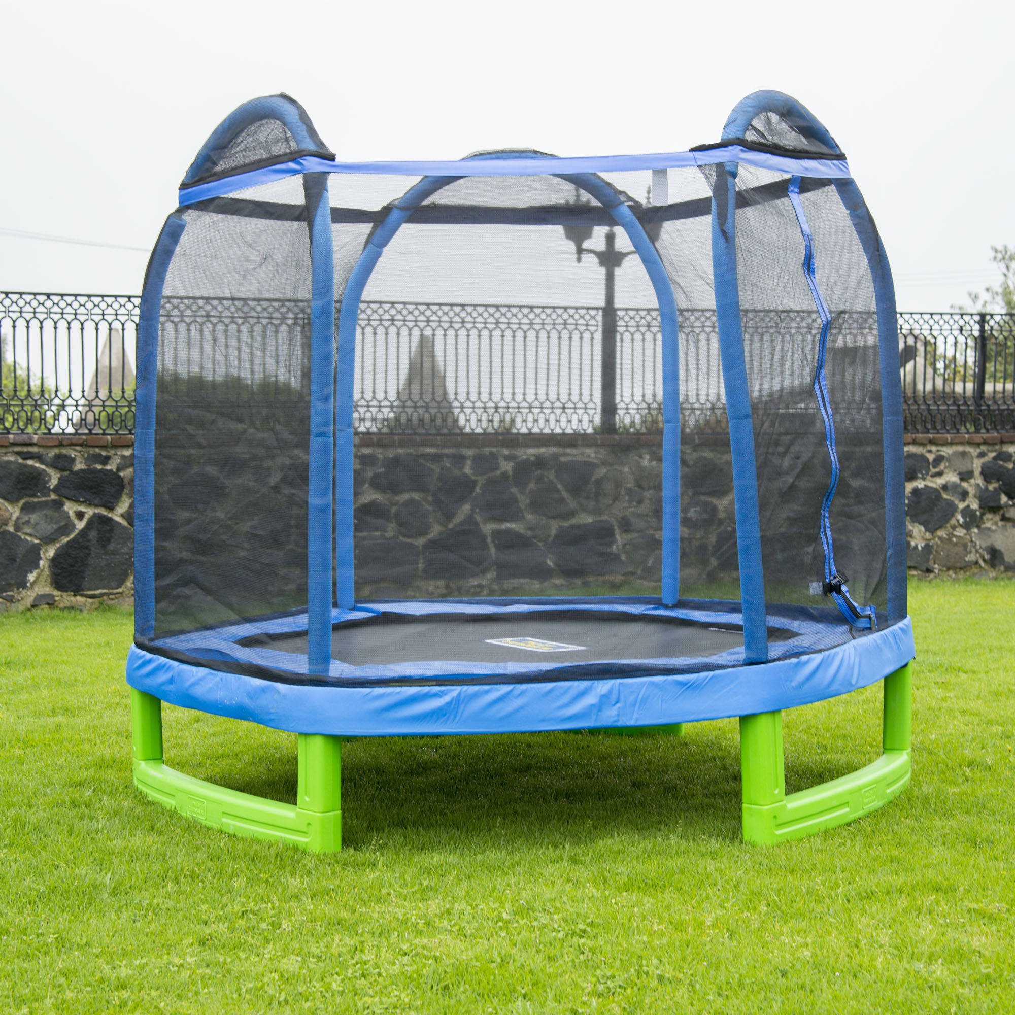 Outdoor Trampoline For Kids
 Bounce Pro 7 Foot My First Trampoline Hexagon Ages 3 10