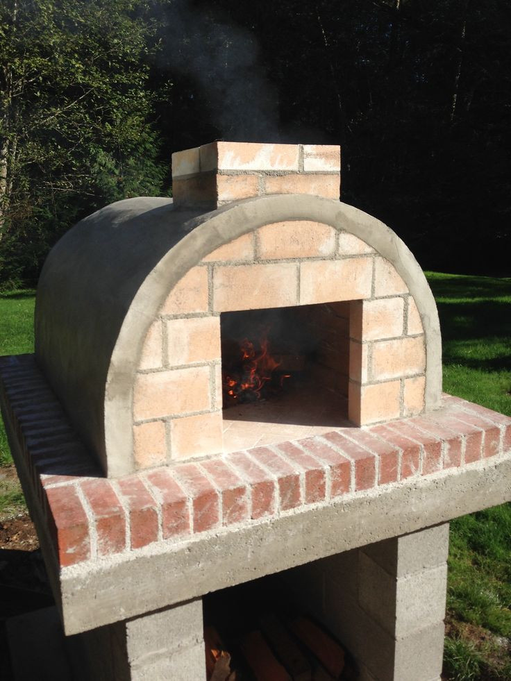 Outdoor Wood Oven DIY
 Anderson Family Wood Fired Outdoor DIY Pizza Oven by