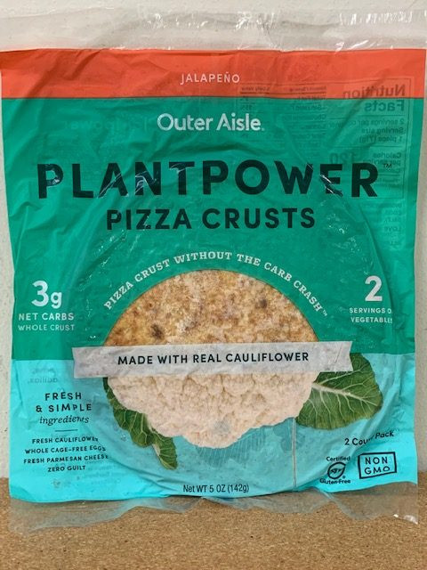 Outer Aisle Gourmet Cauliflower Pizza Crusts
 Outer Aisle Gourmet Jalapeno Cauliflower Pizza Crust 2