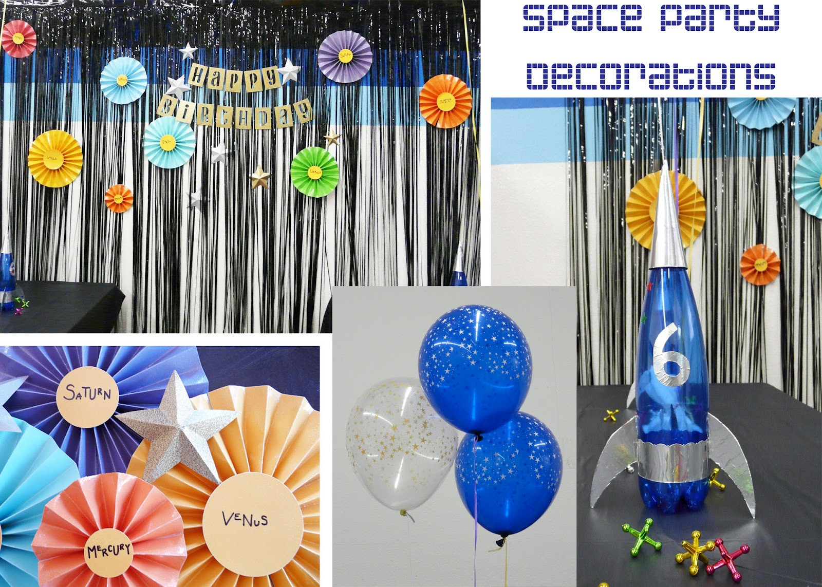 Outer Space Decorations DIY
 [Party] Space The Final Frontier