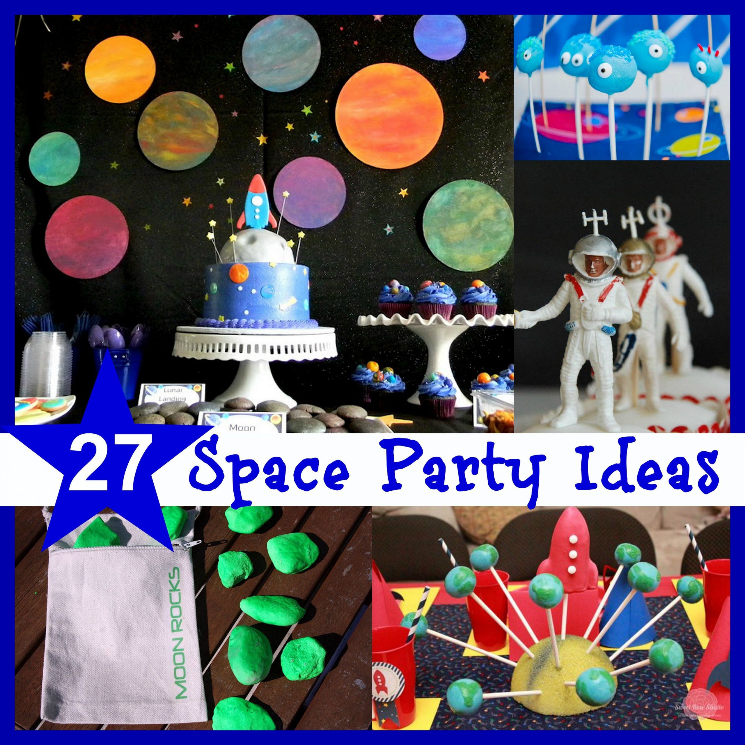 Outer Space Decorations DIY
 Space party ideas and inspiration Make Create Do